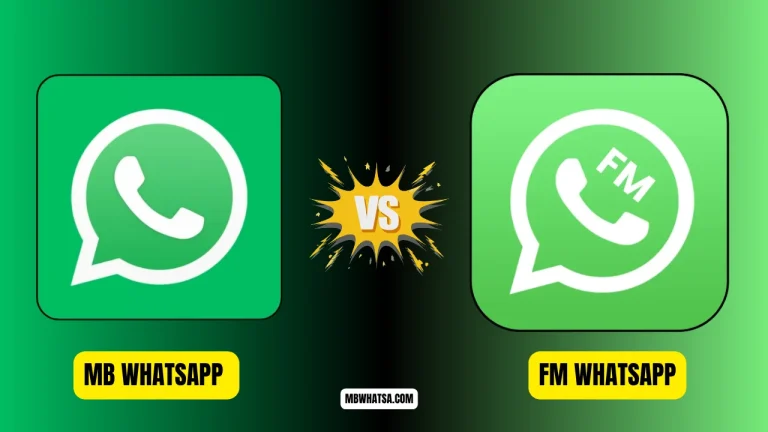MB WhatsApp vs FM WhatsApp